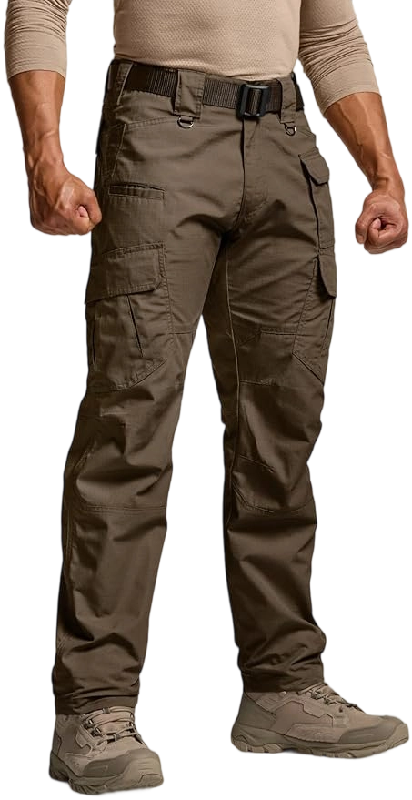 [8-PACK/8-COLOR]Men's Tactical Work Pants 9 Pockets Ripstop