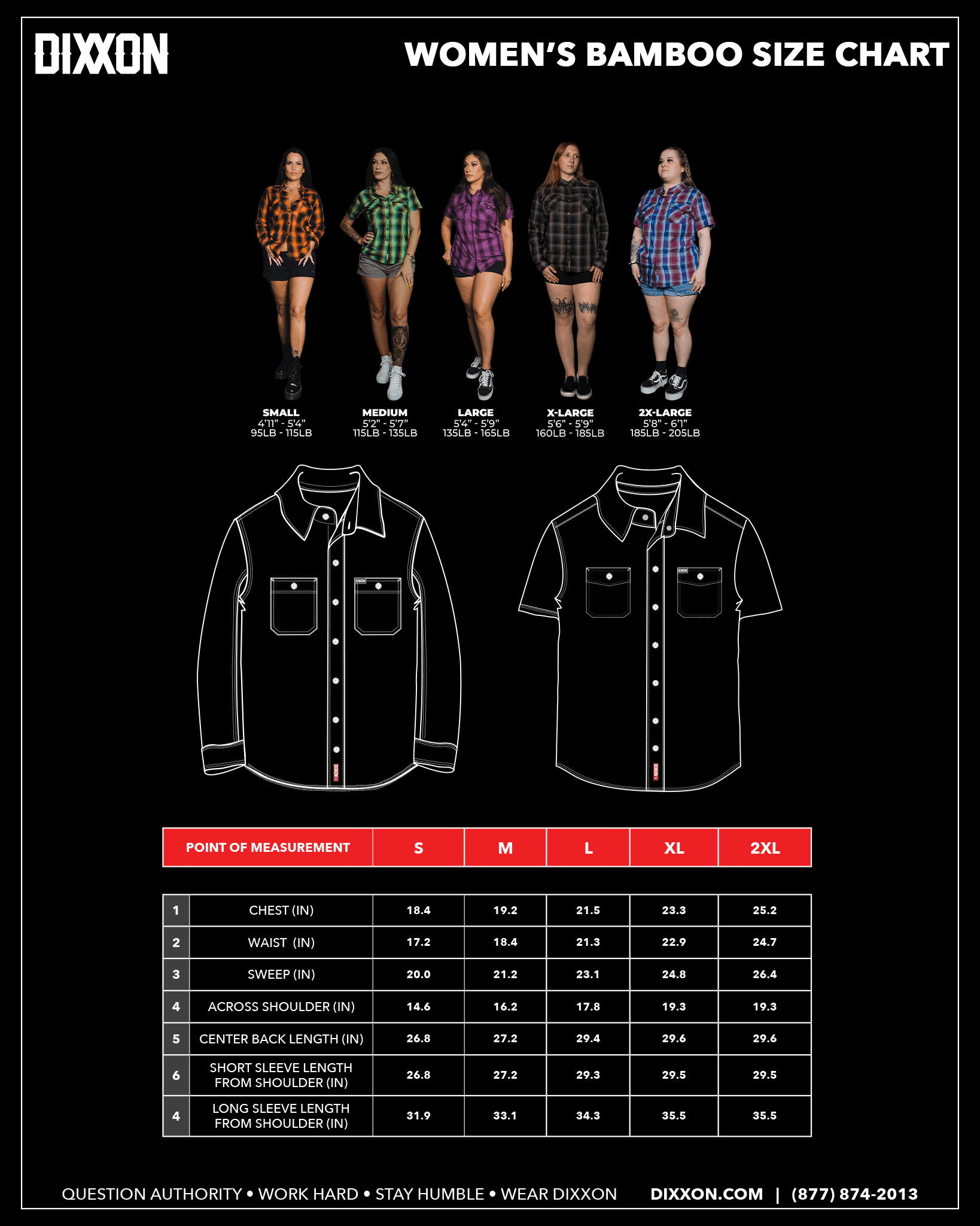 Women's Laredo Bamboo Short Sleeve - Dixxon Flannel Co.