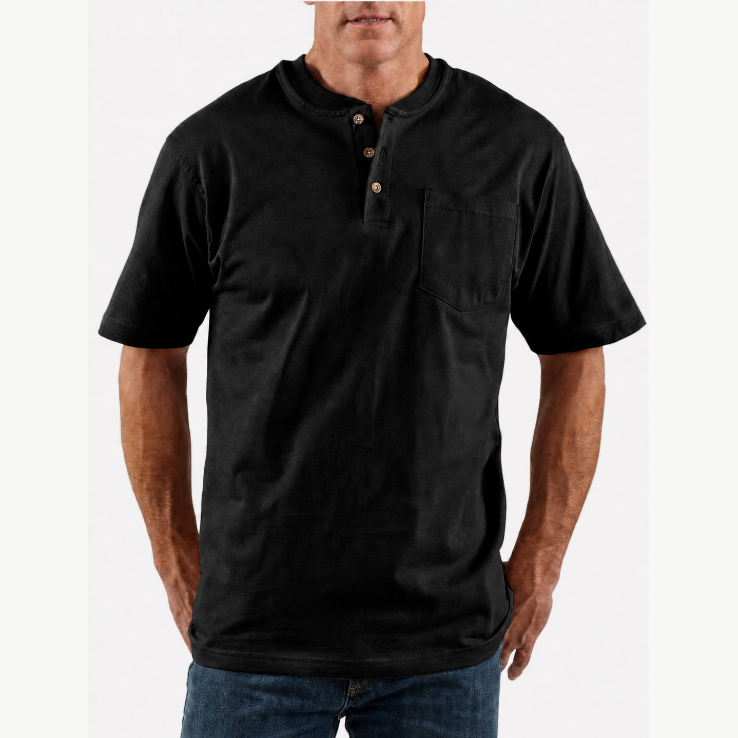 Black front view