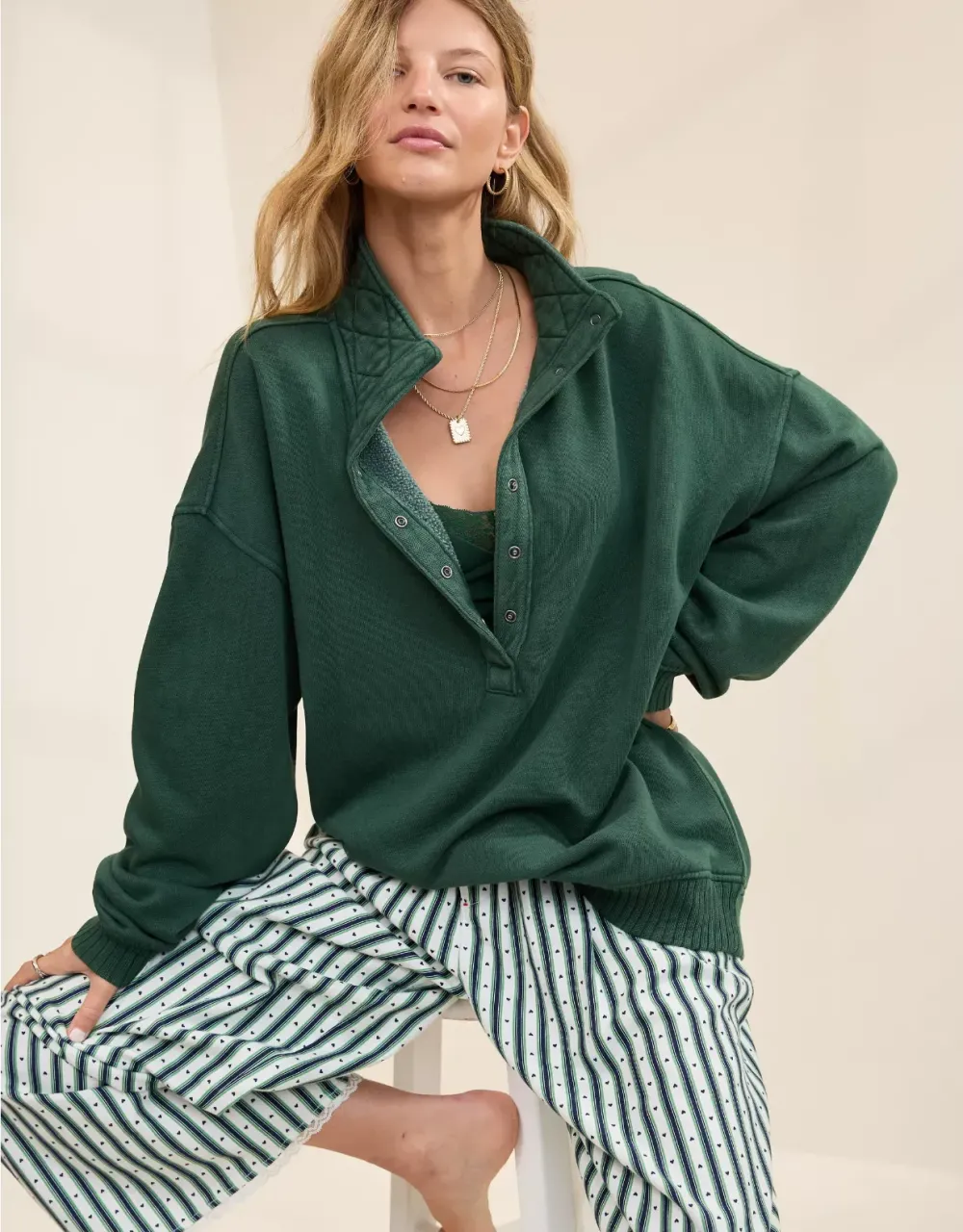 12-Color 12-Set - $33.95 Sweatshirt+Barrel Sweatpant Matching Sets