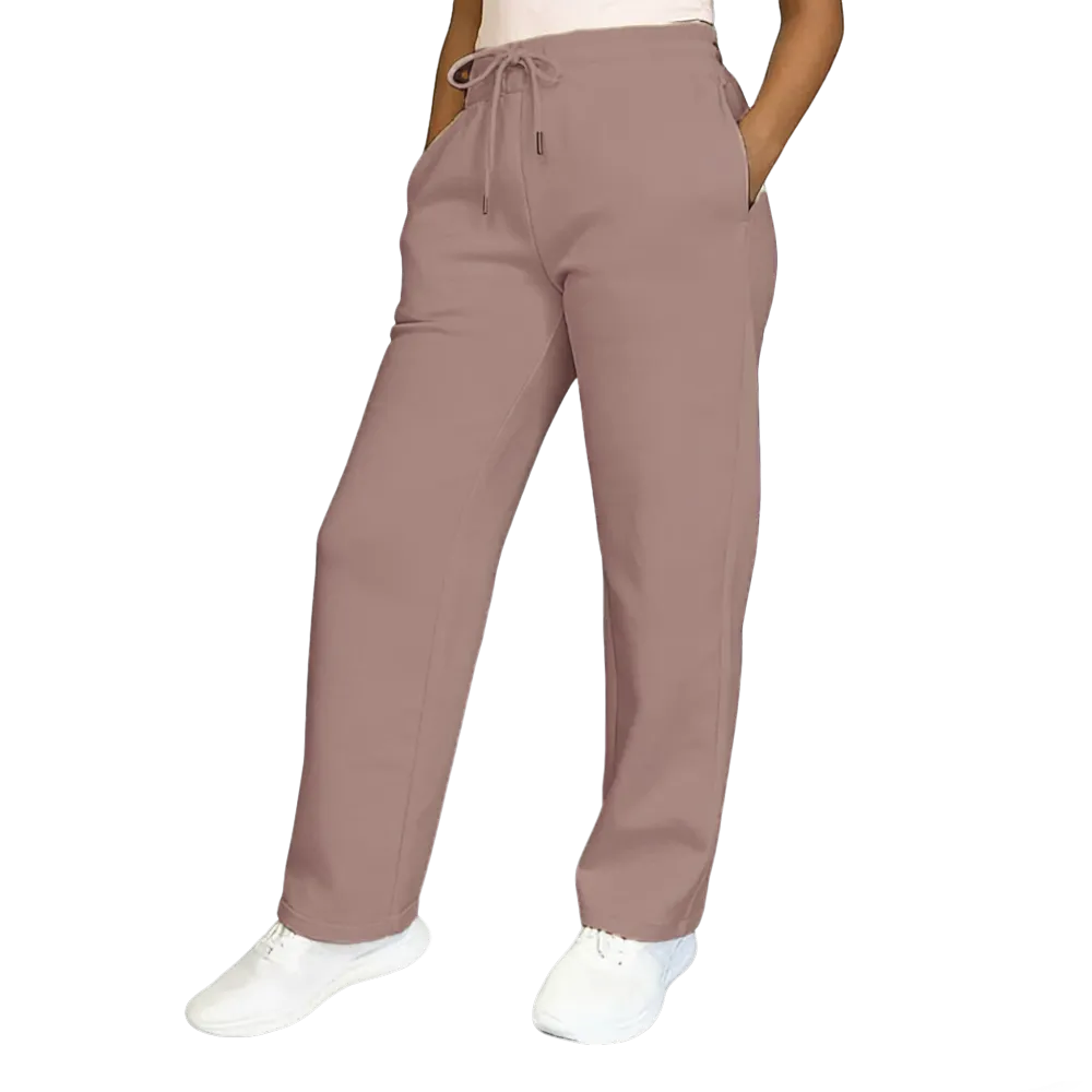 Women's Multi Pack Heavyweight Wide Leg Loose-Fit Fleece Sweatpants