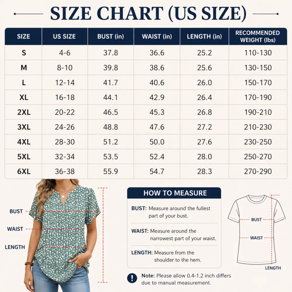 Casual V-Neck Chiffon Blouse for Women