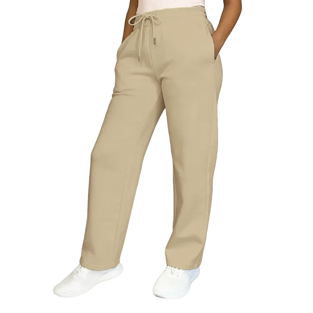 Women's Multi Pack Heavyweight Wide Leg Loose-Fit Fleece Sweatpants