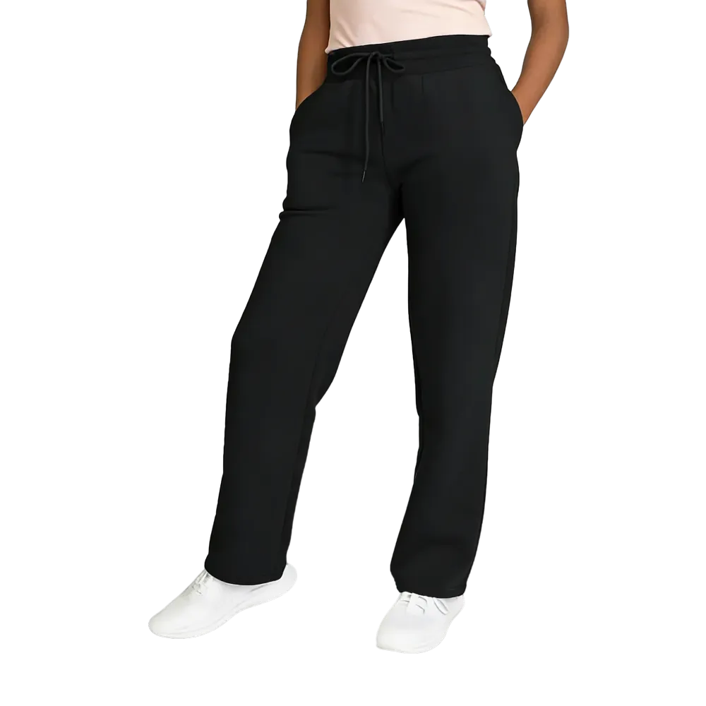 Women's Multi Pack Heavyweight Wide Leg Loose-Fit Fleece Sweatpants