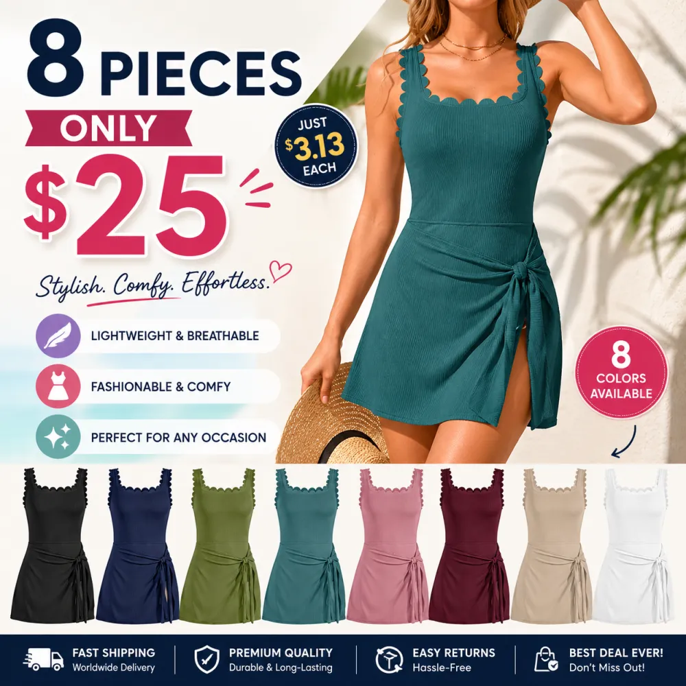 8 PACK Women’s Swim Dress