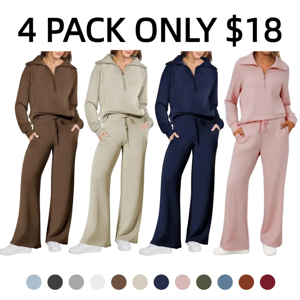 Balck Friday 12 Packs $32 Women's Two-Piece Athletic Set