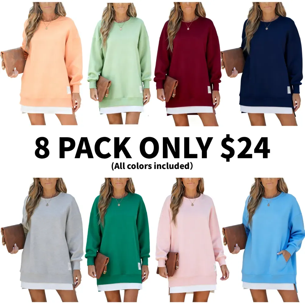 Women's long-sleeved pullover