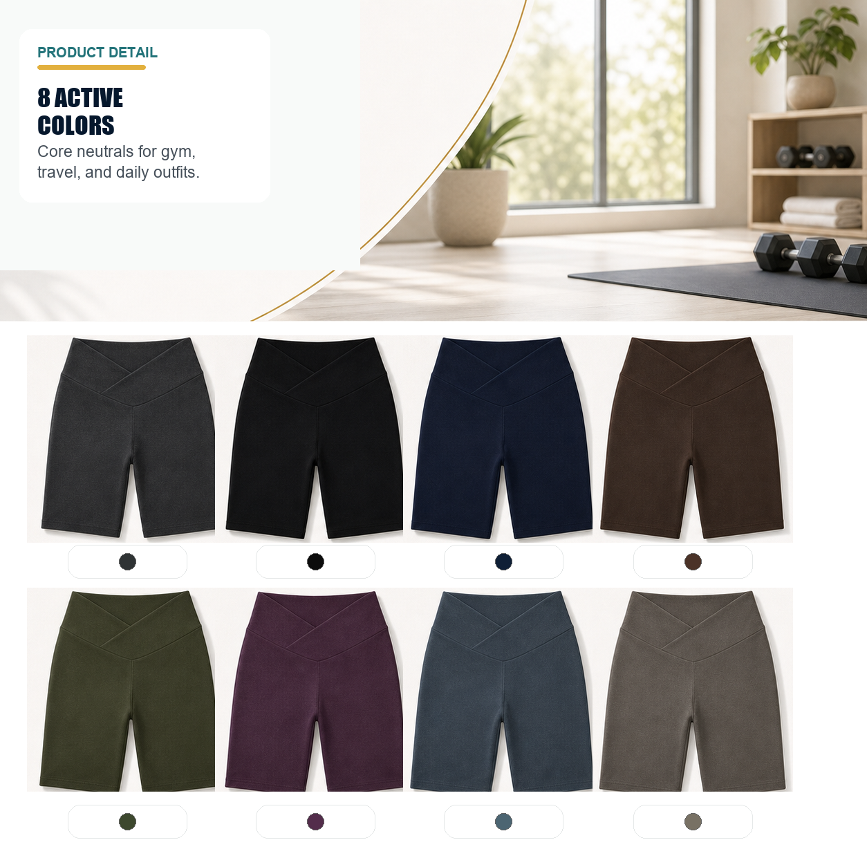Eight color range detail