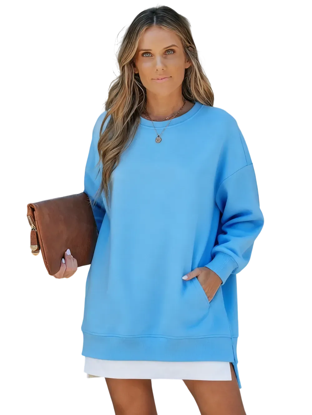 Women's long-sleeved pullover