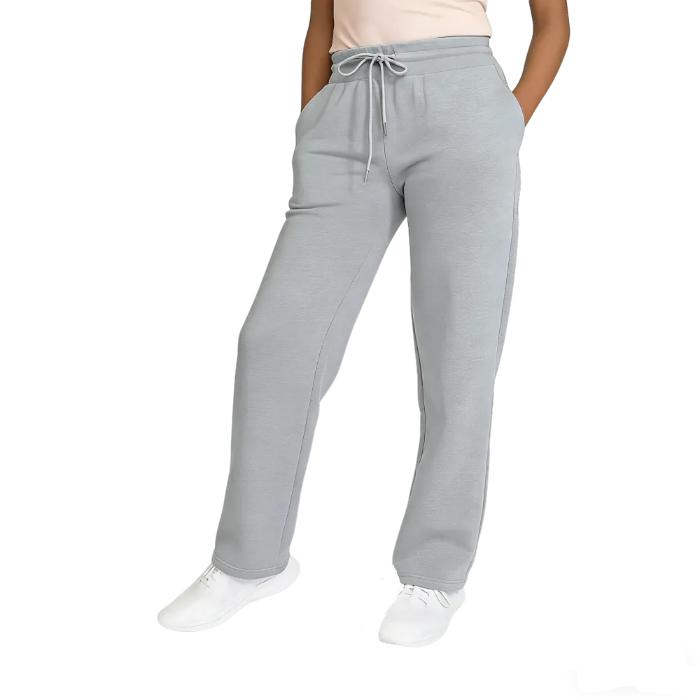 Women's Multi Pack Heavyweight Wide Leg Loose-Fit Fleece Sweatpants