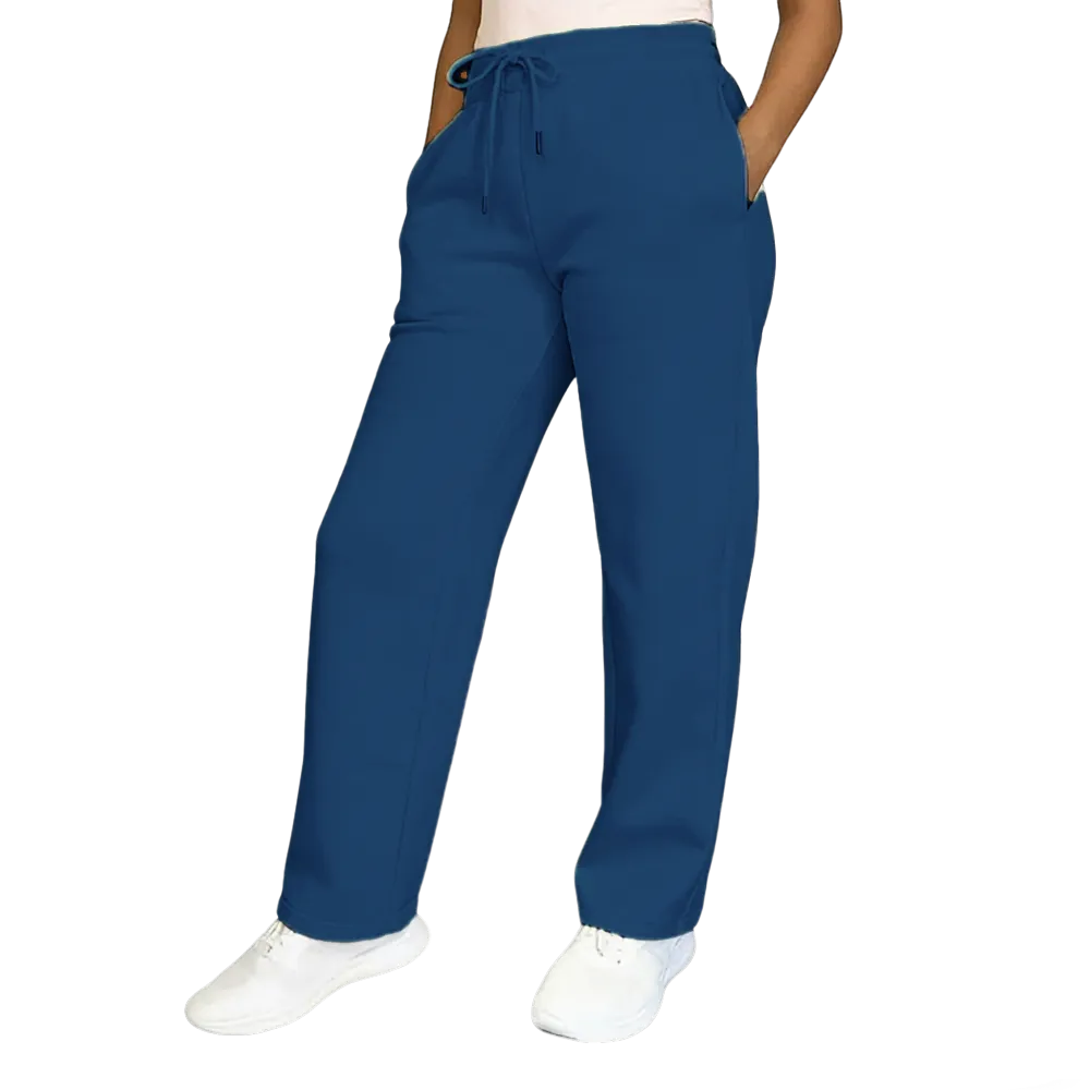 Women's Multi Pack Heavyweight Wide Leg Loose-Fit Fleece Sweatpants
