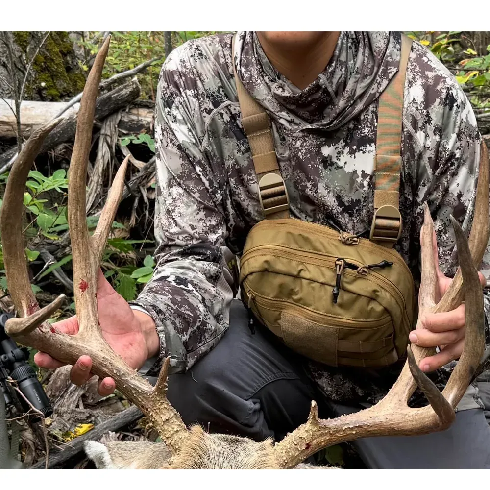 Men's UPF 50+ Camo Hoodie Shirt