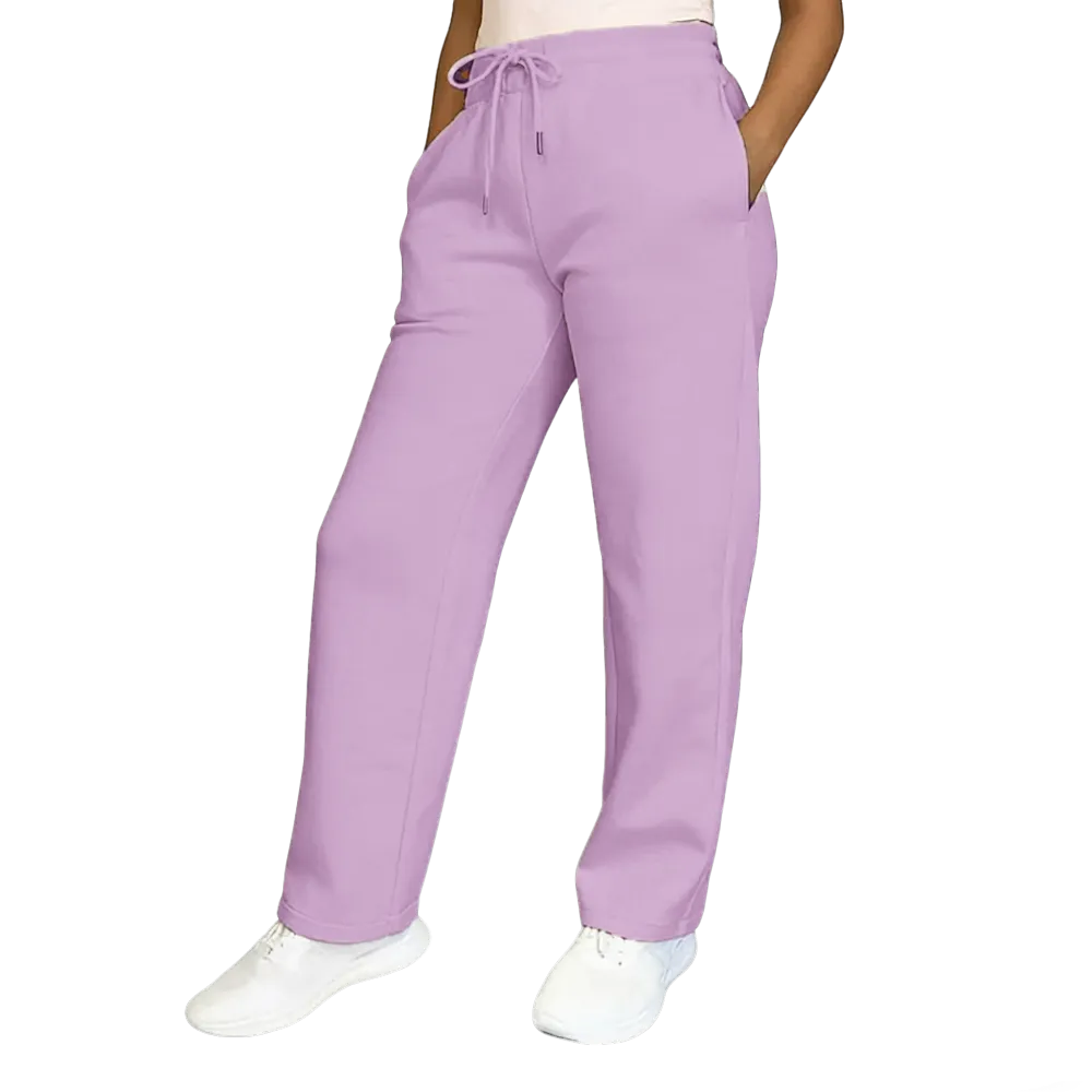 Women's Multi Pack Heavyweight Wide Leg Loose-Fit Fleece Sweatpants