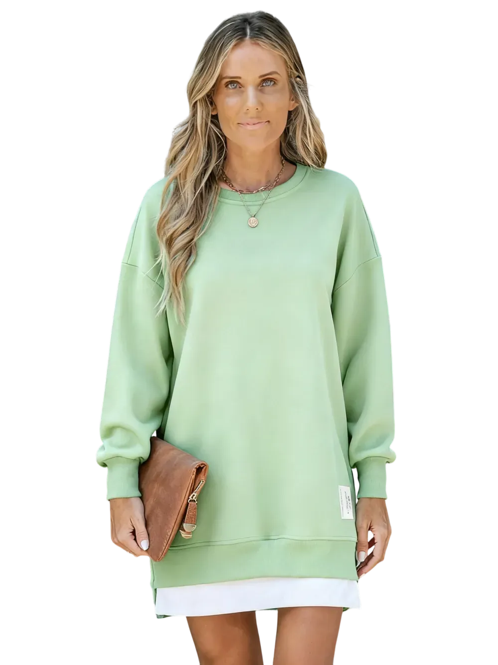 Women's long-sleeved pullover