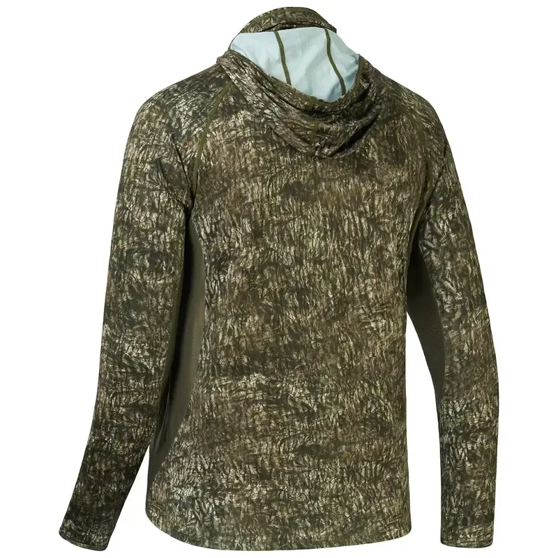 Men's UPF 50+ Camo Hoodie Shirt