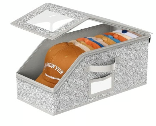 Multifunctional Foldable Dust Hat Storage Box