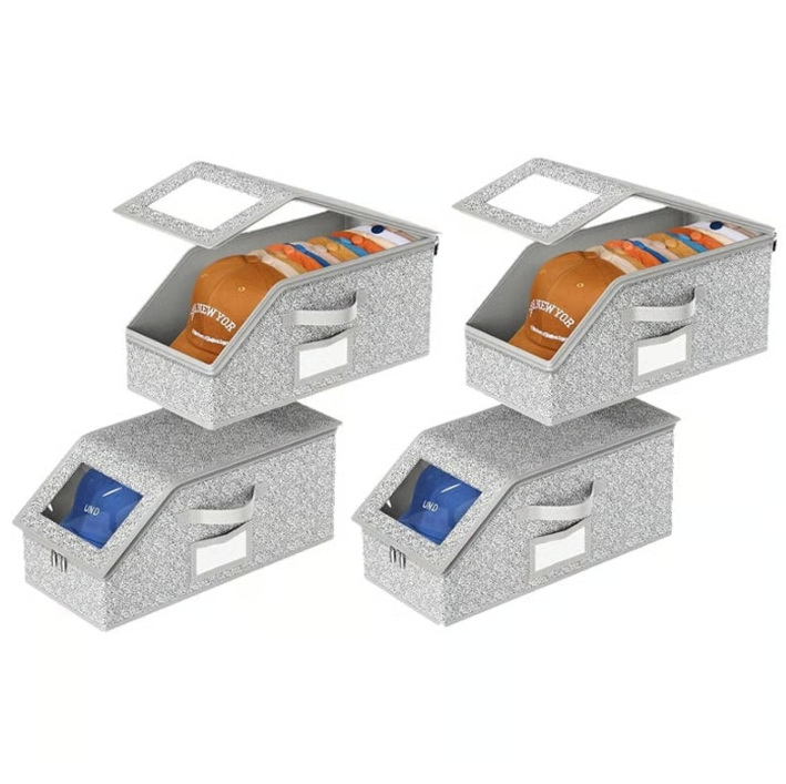 Multifunctional Foldable Dust Hat Storage Box