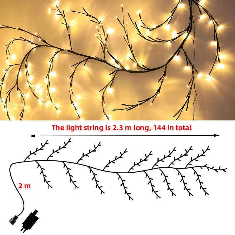 🌟🌿 Willow Vine Lights – Soft, Magical Glow | Multiple Sizes & LED Options Available 🌿🌟