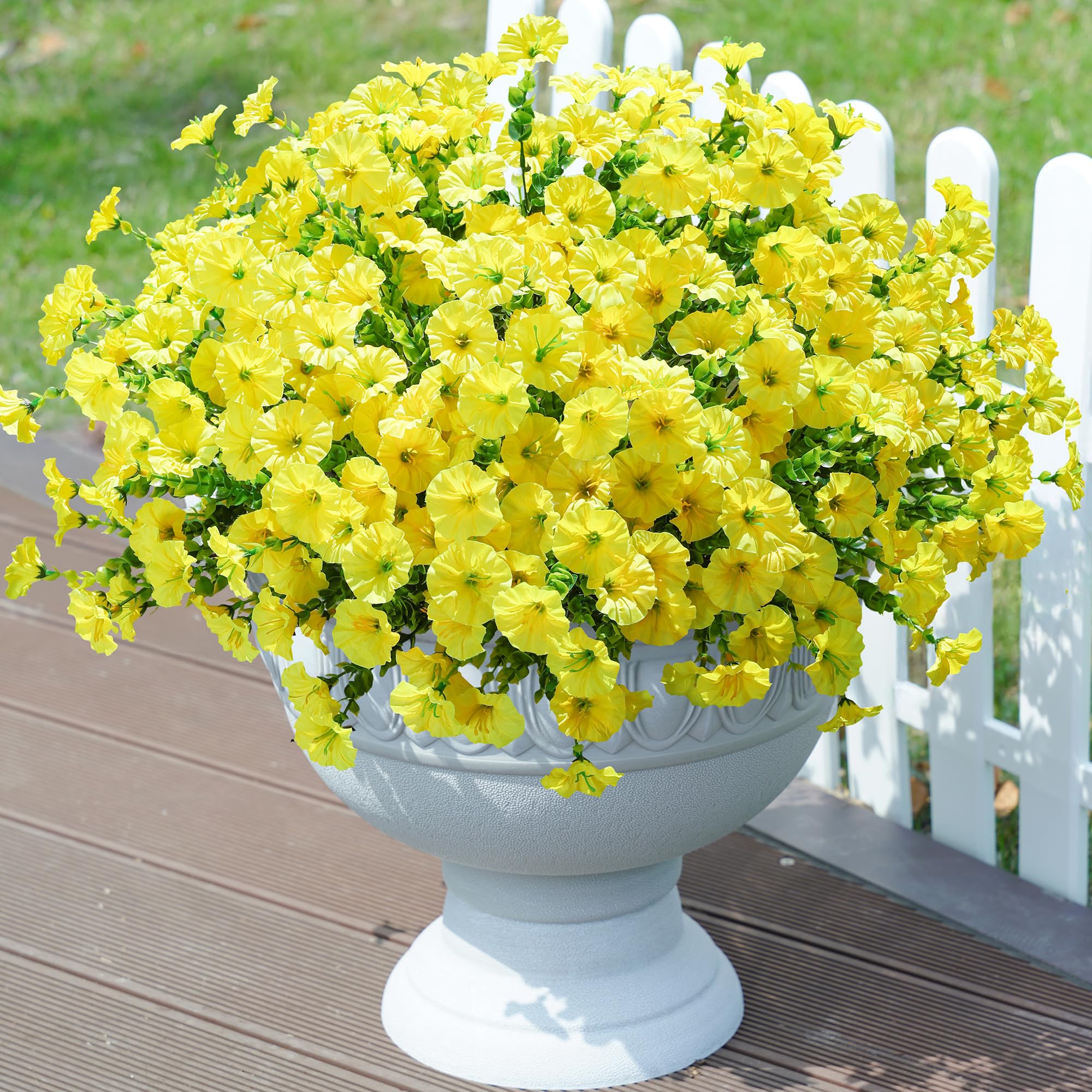 🔥Last Day Each Only $2.99🔥UV Resistant Artificial Petunias Flowers