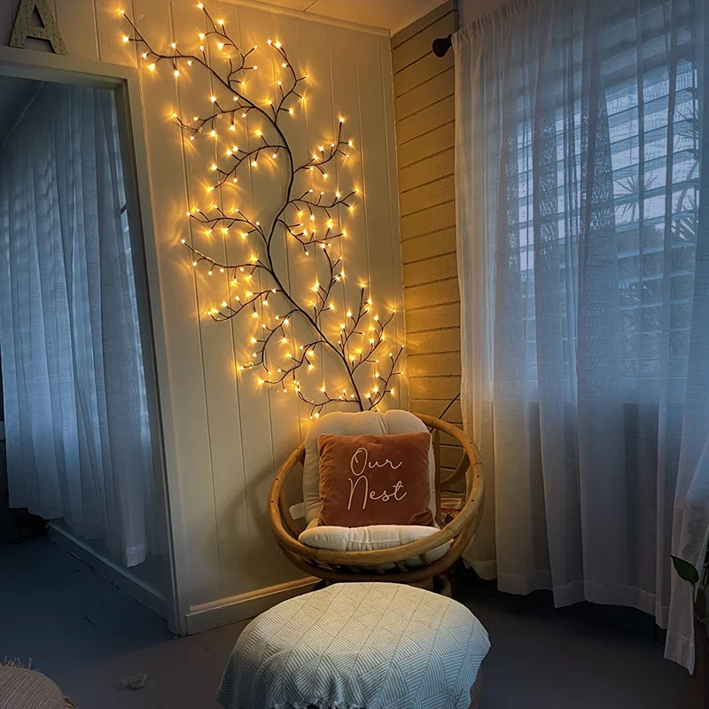 🌟🌿 Willow Vine Lights – Soft, Magical Glow | Multiple Sizes & LED Options Available 🌿🌟