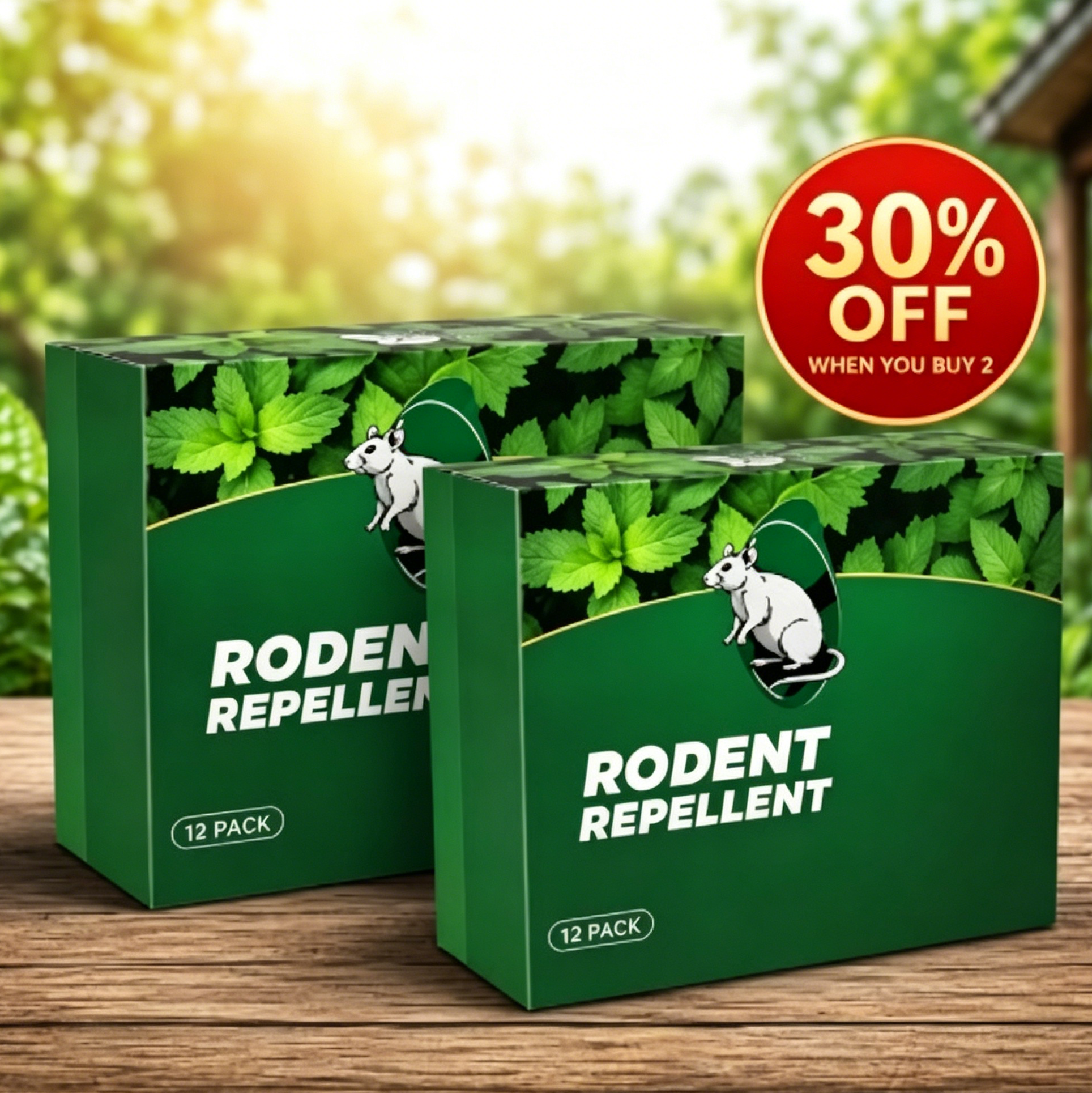 🌿 Natural Pest Repellent – Drives Away Rats, Roaches, Ants, Spiders & More Without Poison or Chemicals