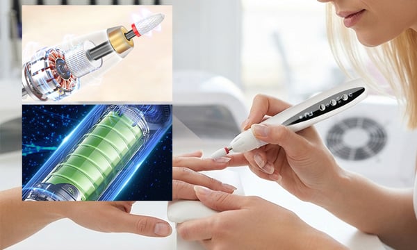 Electric Nail Grinder with LED
