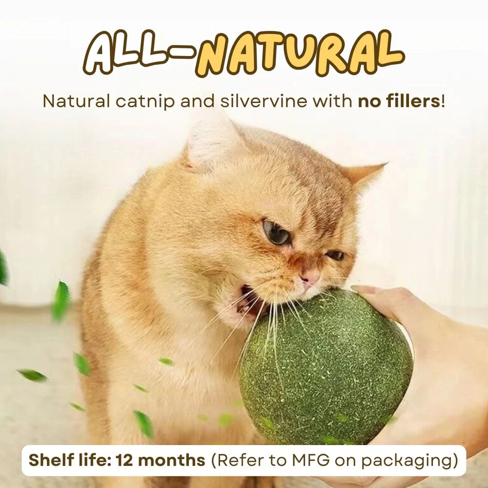 Giant Catnip Ball - Extra Large 10cm+ Jumbo Size For Cats
