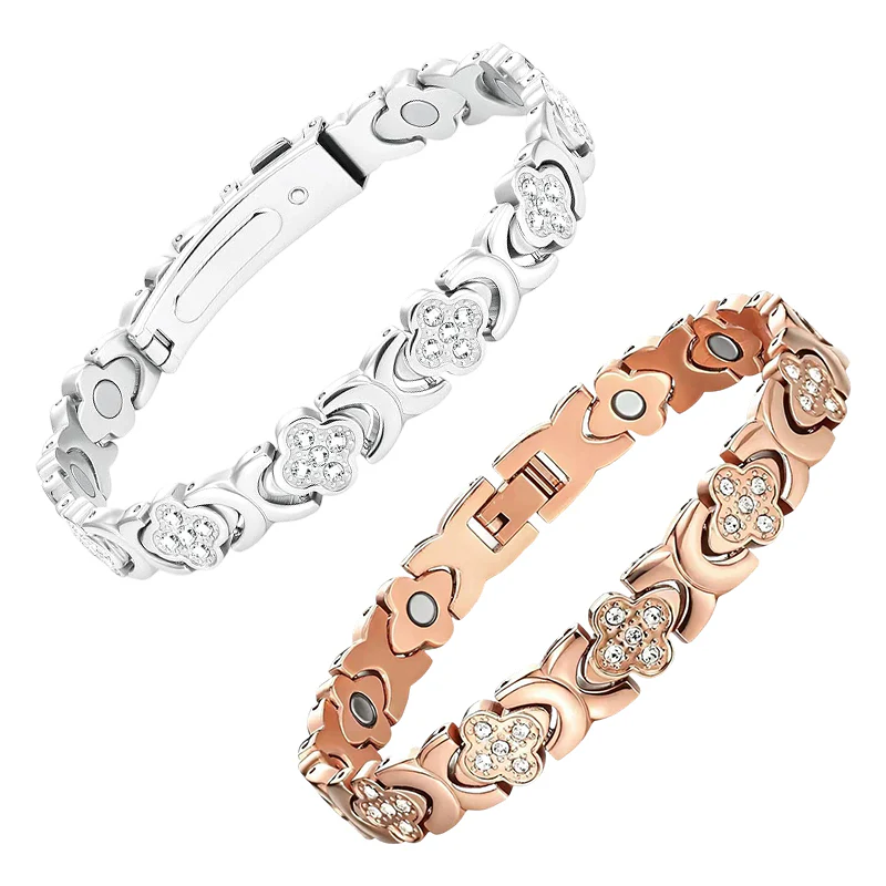 Vintage Floral Copper Bracelet