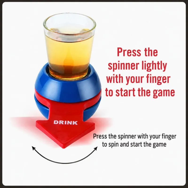 Spin the Shot – The Ultimate Party Icebreaker