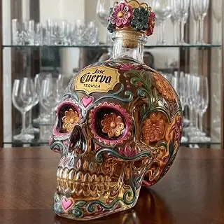 Jose Cuervo Day of the Dead Limited Edition Tequila Bottle