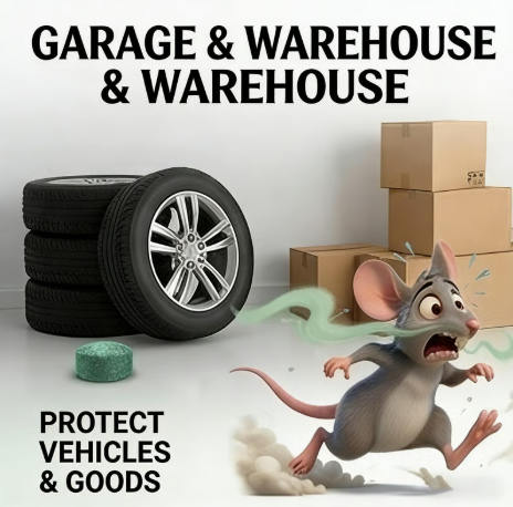 🌿 Natural Pest Repellent – Drives Away Rats, Roaches, Ants, Spiders & More Without Poison or Chemicals