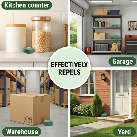 🌿 Natural Pest Repellent – Drives Away Rats, Roaches, Ants, Spiders & More Without Poison or Chemicals