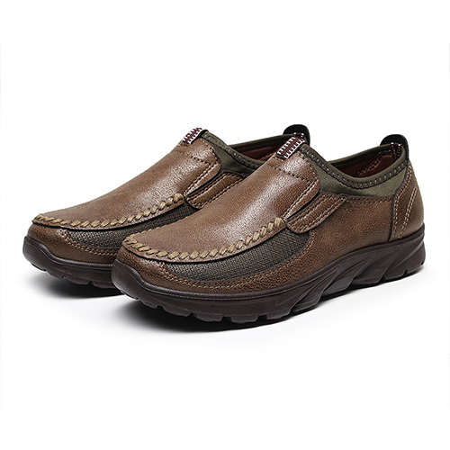🔥HOT SALE🎁--50% OFF 🎉MENS HANDMADE CASUAL COMFY  SLIP ON LOAFERS