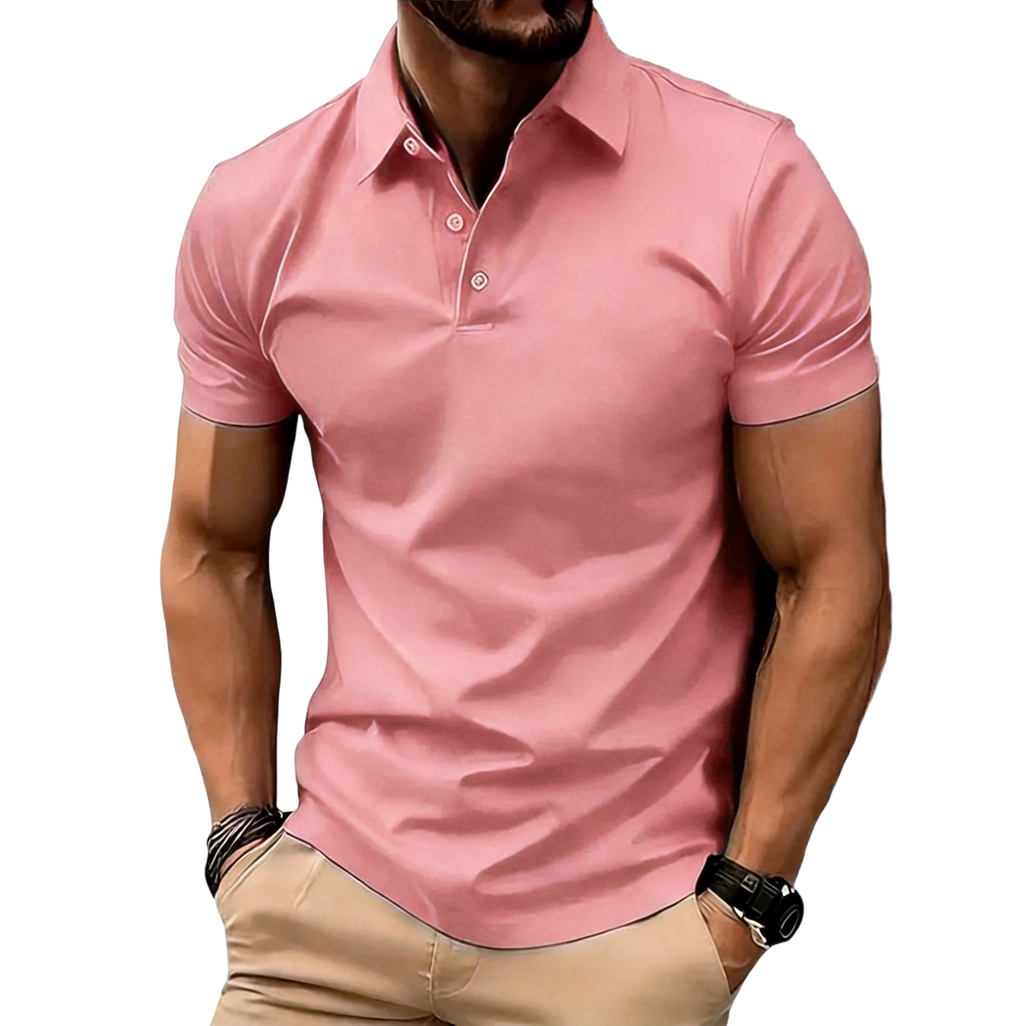Men’s Casual Business Polo Shirt