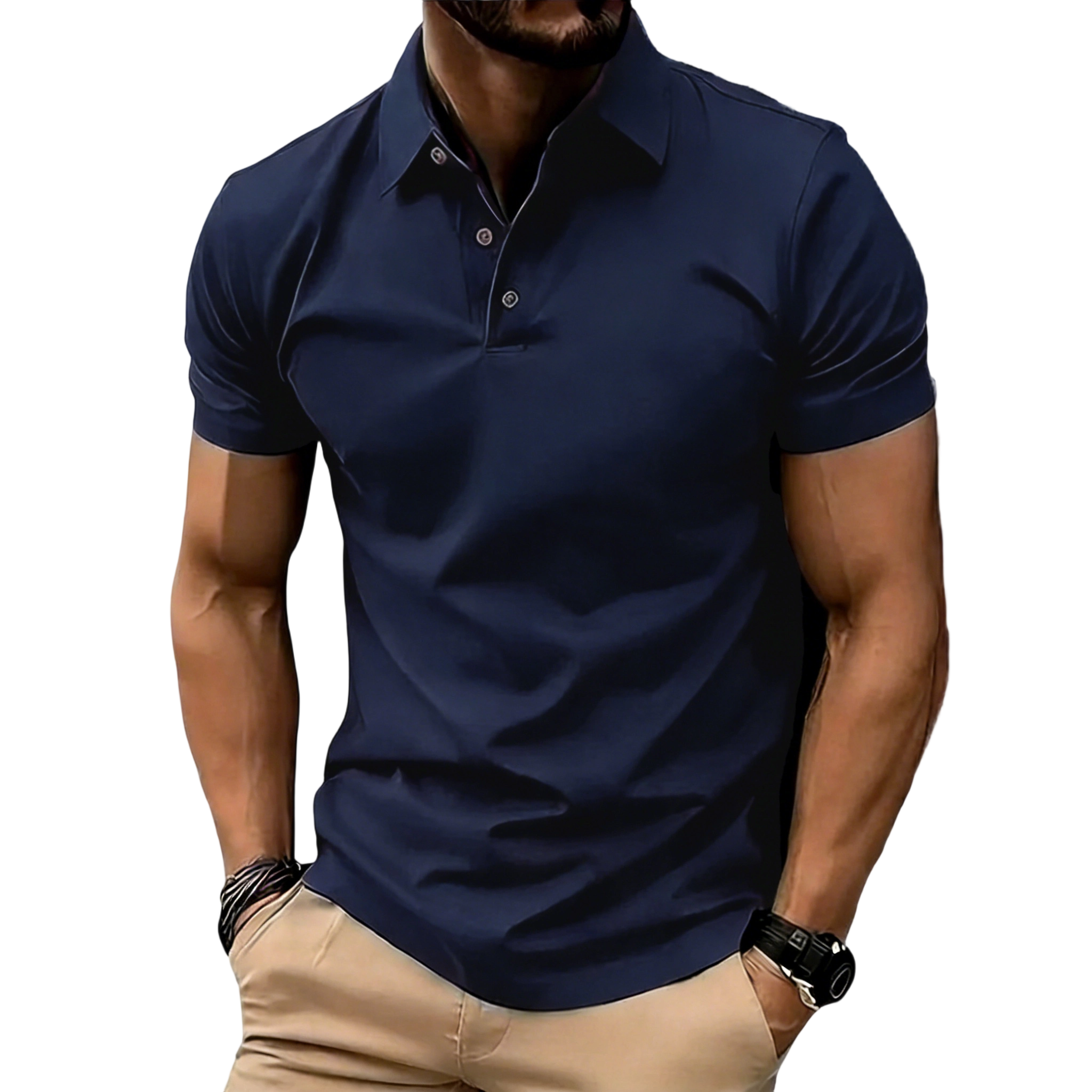 Men’s Casual Business Polo Shirt