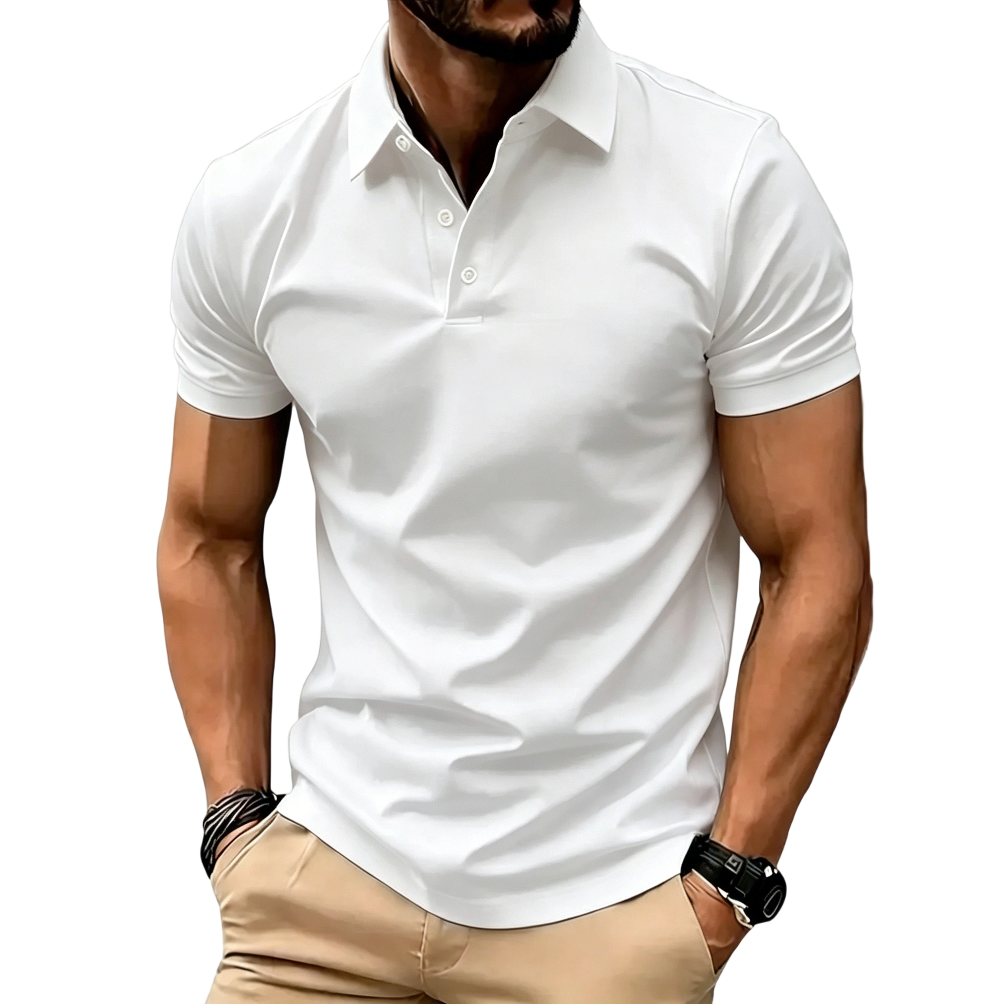 Men’s Casual Business Polo Shirt