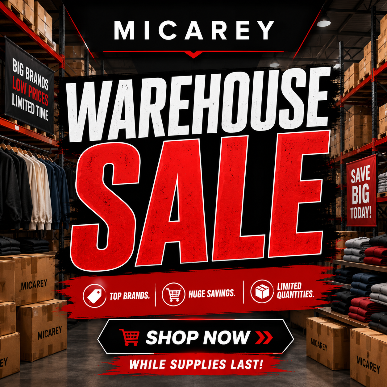 Warehouse Clearance
