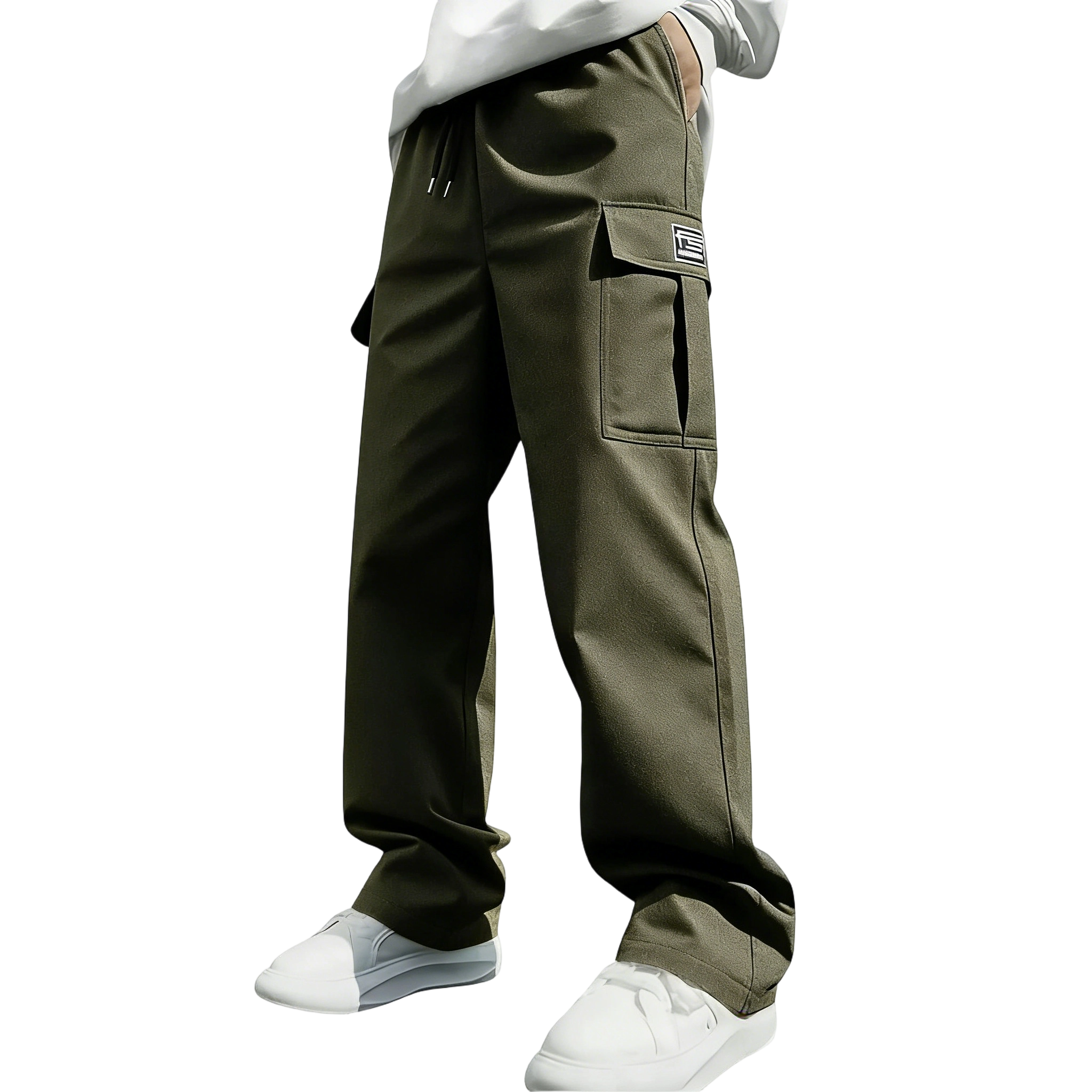 Men's multiple side  pockets work pants