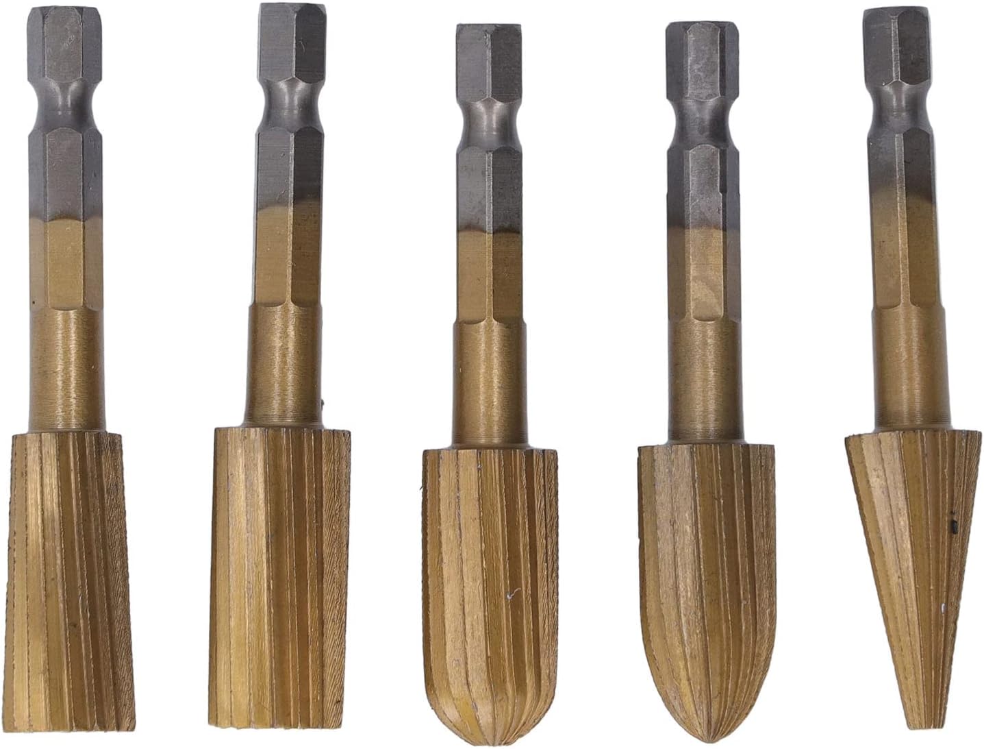 5-Piece HSS Rotary Burr Set: The Ultimate Precision Woodworking & Carving Kit