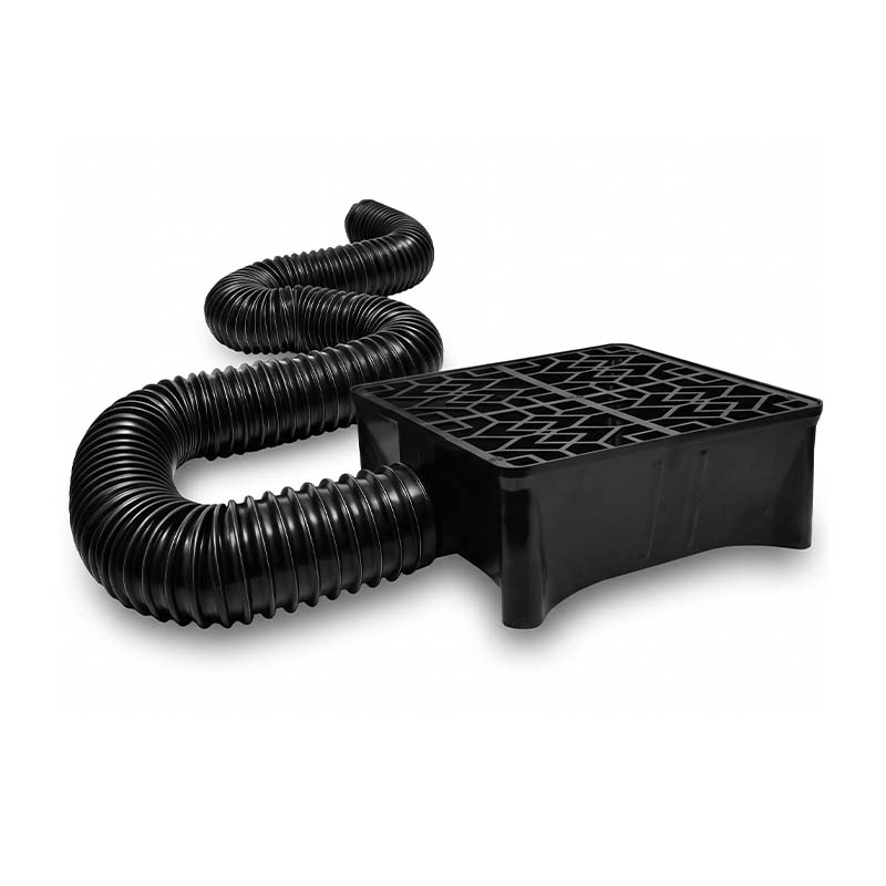 Low Profile Downspout Catch Basin