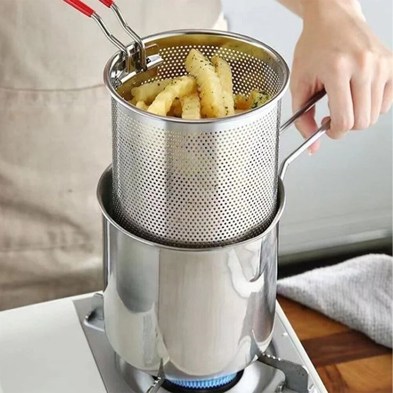 shophaveno® Multifunctional 304 Stainless Steel Fryer