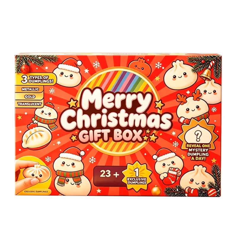 7 Reasons This Dumpling Squishies Advent Calendar Turns Every Countdown Day Into a Cute, Stress-Relieving Surprise