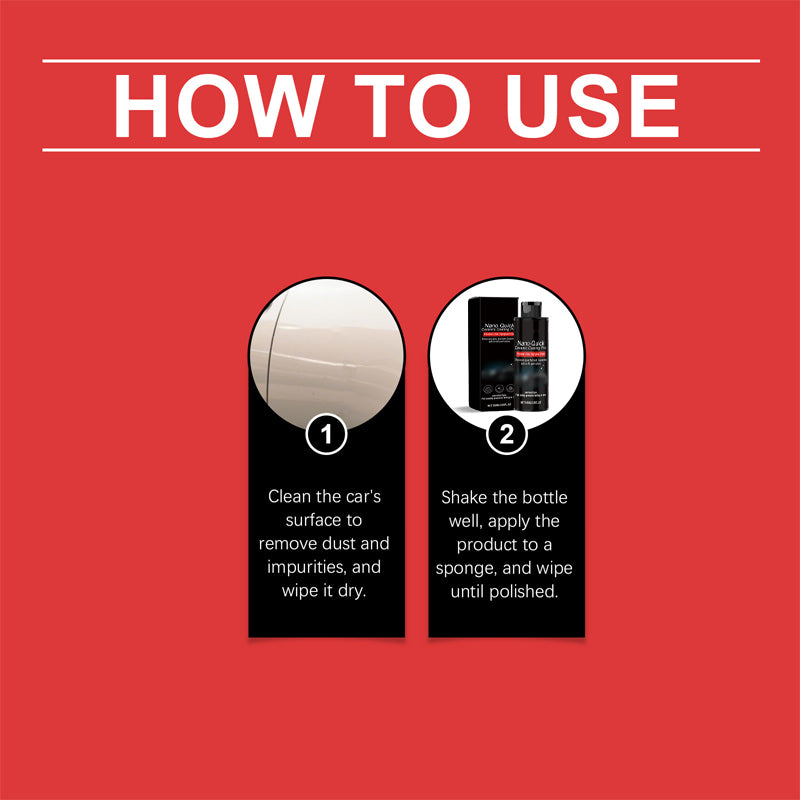 Quick easy car detailing spray