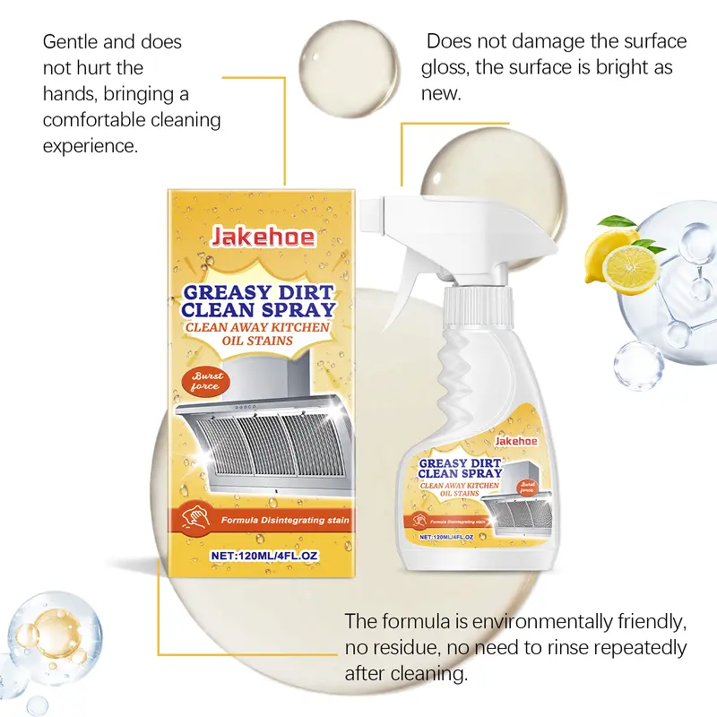 Heavy Duty Kitchen Cleaner Degreaser Spray 