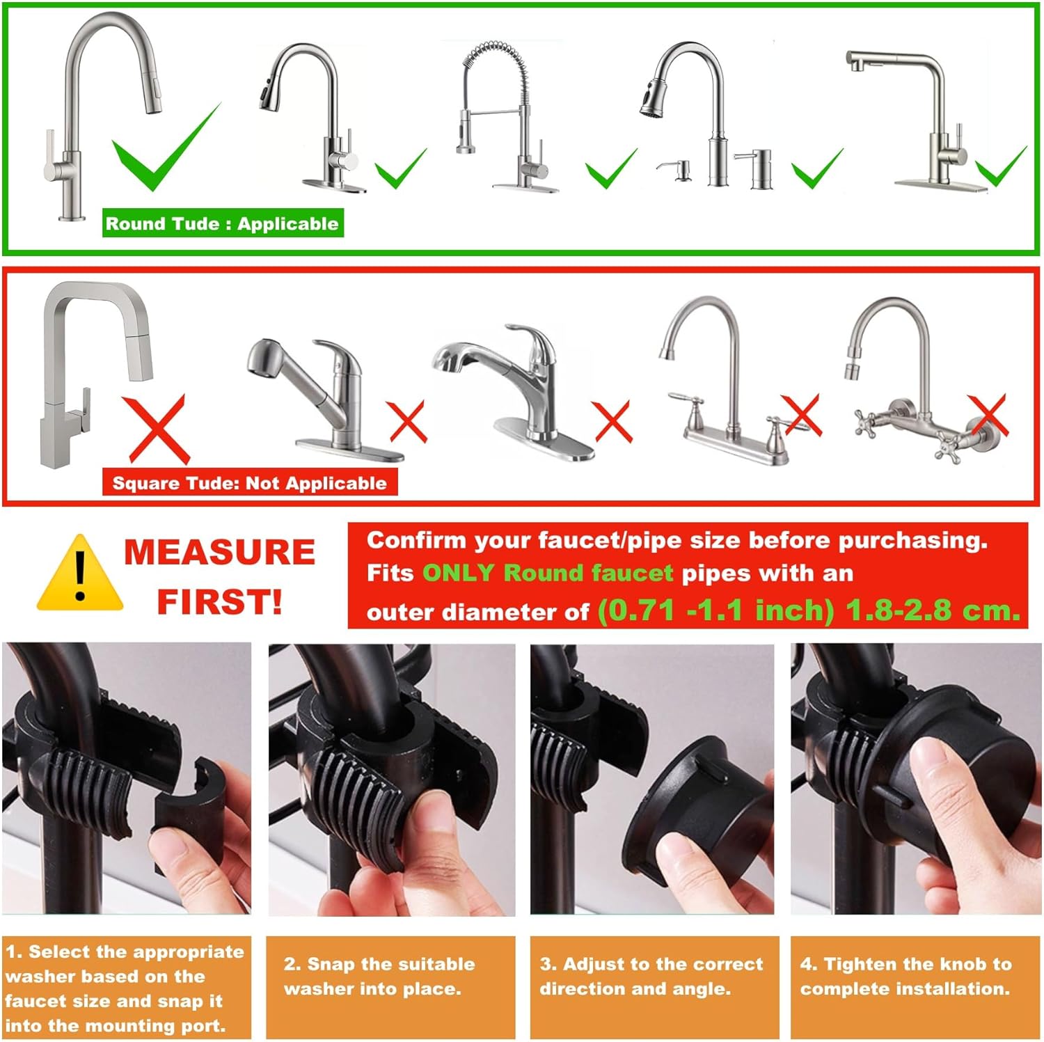 Sink Organizer Rack for Kitchen and Bathroom