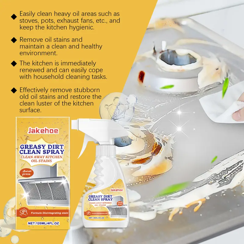 Heavy Duty Kitchen Cleaner Degreaser Spray 