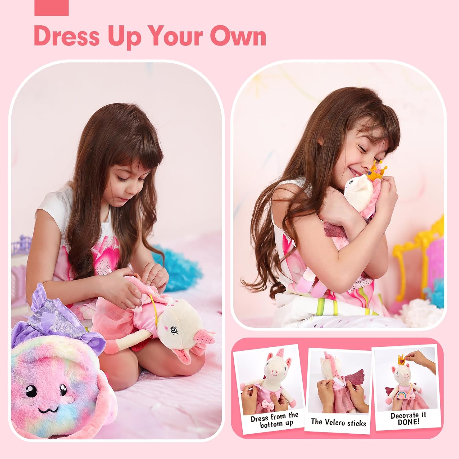 Ballerina Unicorn Plush Toy