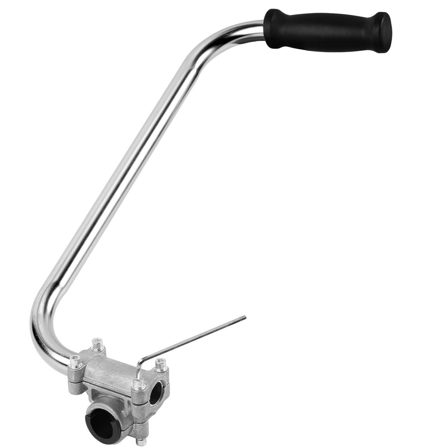 Grass Trimmer Handle, Aluminum Trimmer Handle with Bracket Clip, Multifunctional Garden Trimmer Handle, Power Tool Accessories Grass Trimmer Handle, Aluminum Trimmer Handle with Bracket Clip, Multifunctional Garden Trimmer Handle, Power Tool Accessories