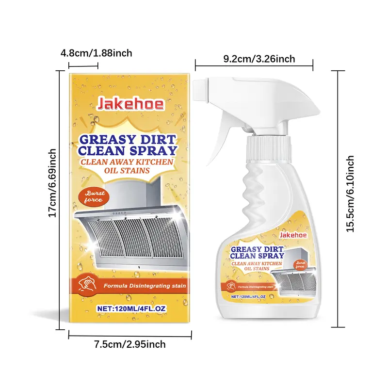 Heavy Duty Kitchen Cleaner Degreaser Spray 