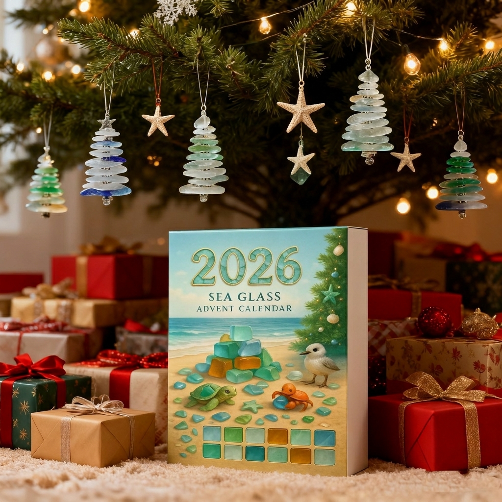🌊🎄Sea Glass Christmas Tree Advent Calendar
